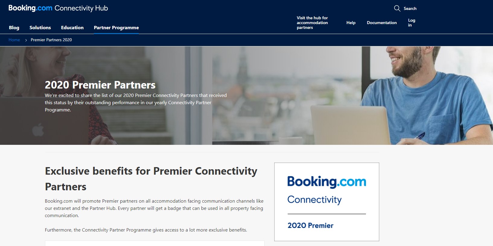 Booking.com Premier Partner 2020
